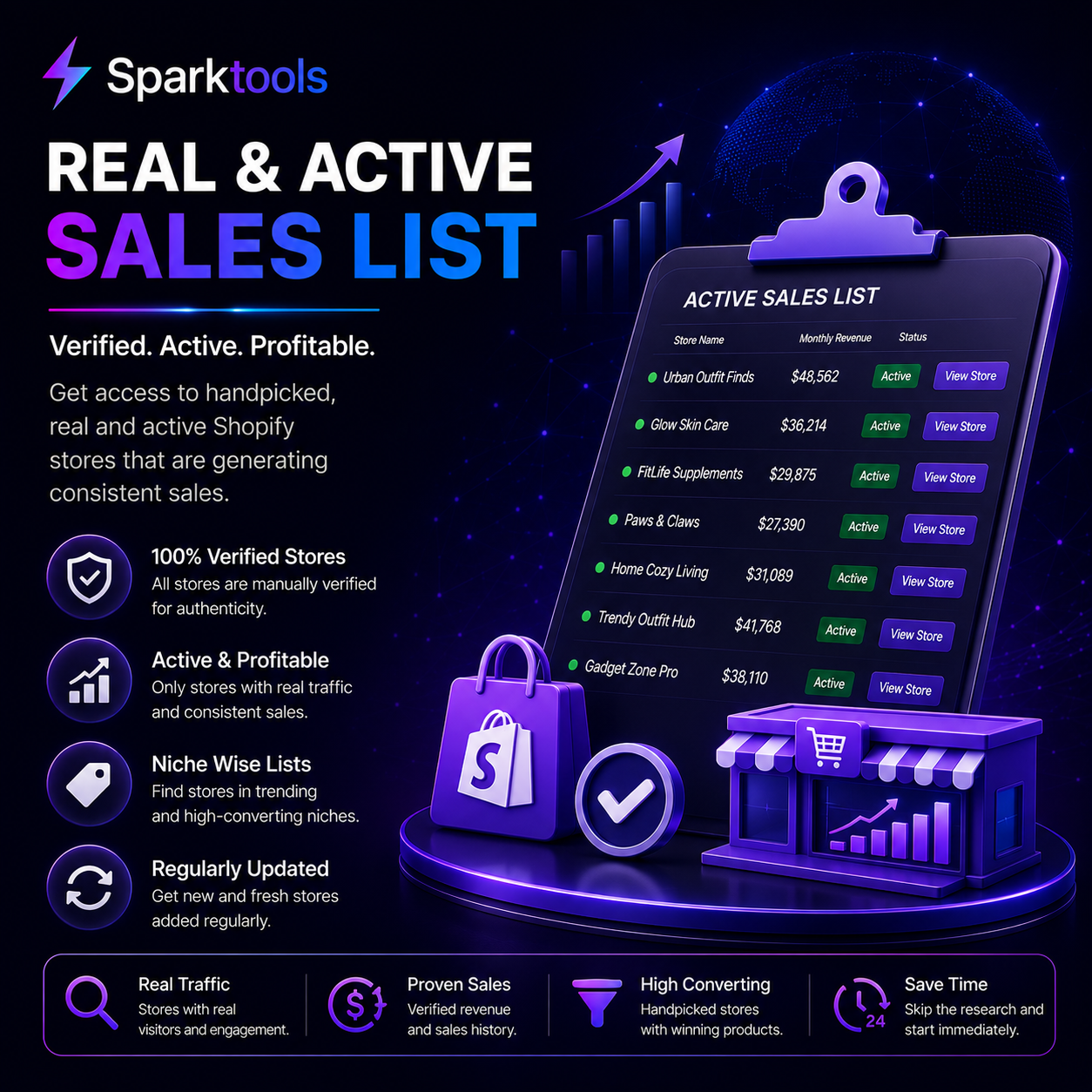 Real and Active Lists