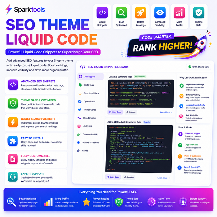 SSS Theme Liquid Code SEO optimizer