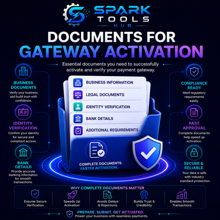 Documents For Gateway Activation